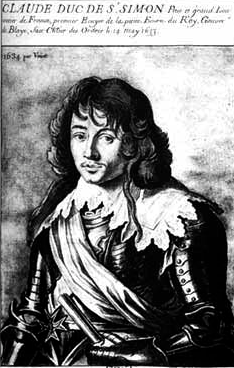 Claude de Rouvroy - par Voüet - en 1634